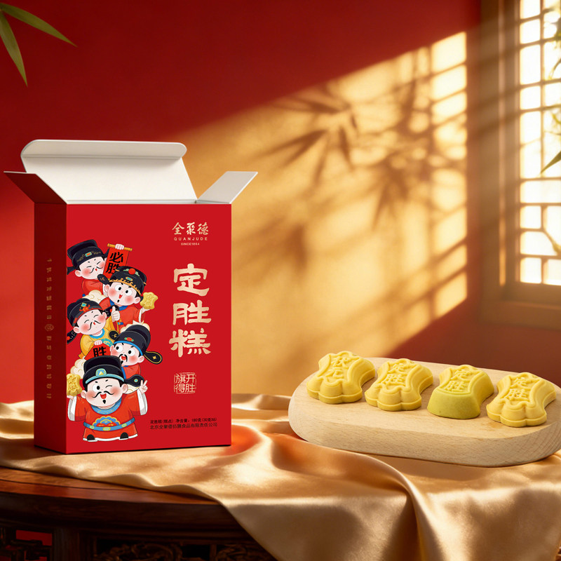 【新品】全聚德定胜糕端午节糕点状元糕绿豆沙糕礼盒团购