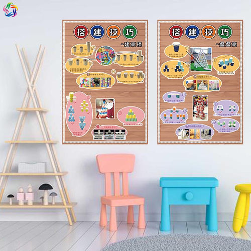 幼儿园积木建构区环创搭建技巧