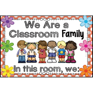 classroom英语教室课堂规则双语学校class rules墙面布置美式海报