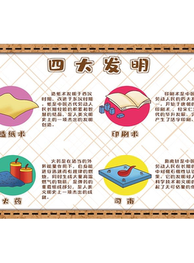 图文部落幼儿园走廊环创卡通贴画