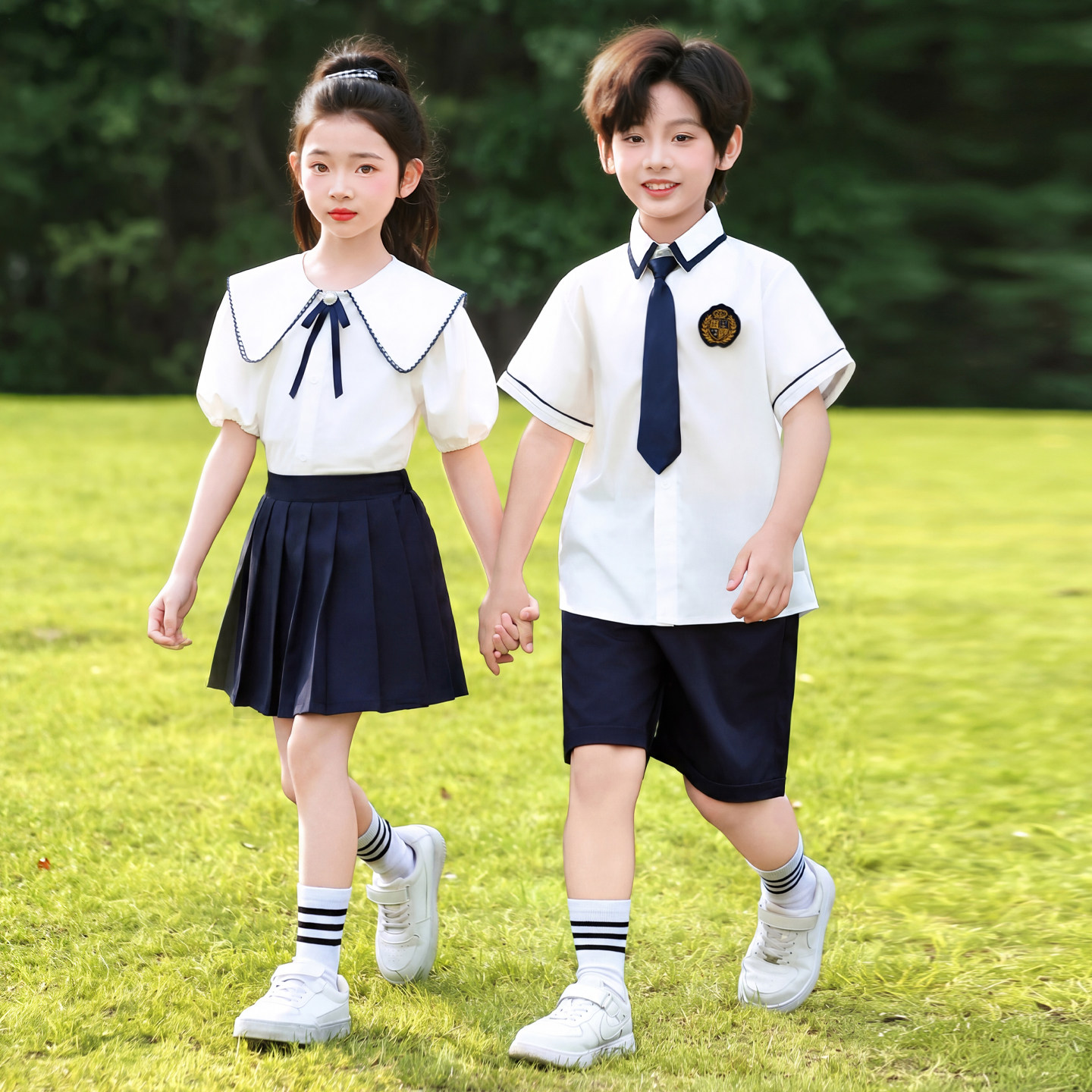 六一儿童演出服小学生诗歌朗诵合唱舞台表演服装幼儿园毕业照班服