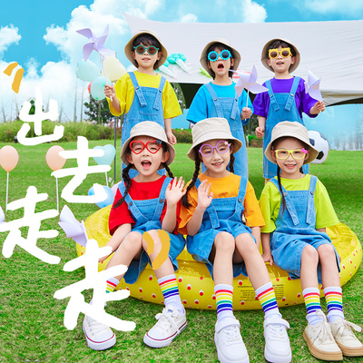 儿童啦啦队幼儿园舞蹈演出服