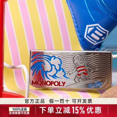 BETTINARDI贝特纳蒂高尔夫冲浪大富翁QB6限量男女推杆带礼盒证书