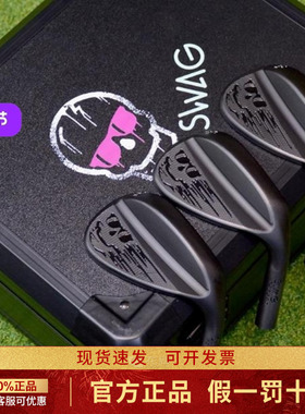 限量SWAG高尔夫挖起杆Melting Skull融化骷髅黑色限量沙杆套装