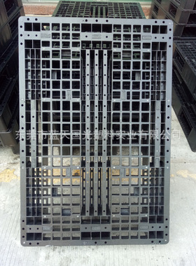 通用防静电川字型黑色卡板 1100*1100*150 防潮耐用耐摔川字卡板