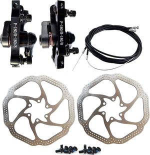 BQSHOP HS1 Bike Disc Brake Kit - Mountain Bicycle Bike Mecha