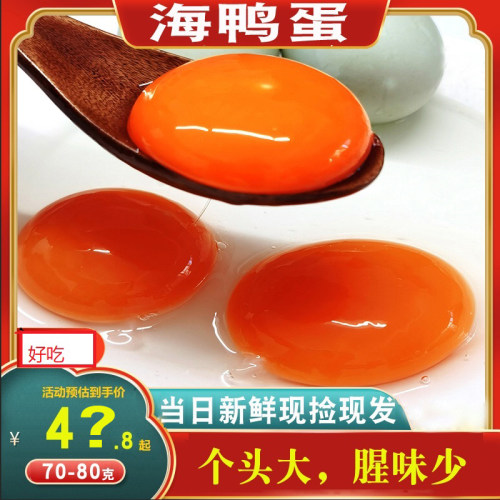 广西北海正宗新鲜生海鸭蛋农家现捡现发