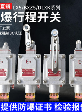 EX粉尘防爆行程开关DLXK/LX5/BZX5-B-D型铸铝合金耐高温限位开关