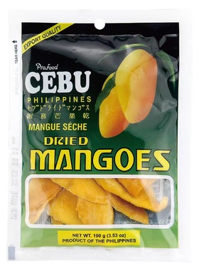 菲律宾原装进口CEBU宿务芒果干500g袋装 办公室 休闲蜜饯果脯零食