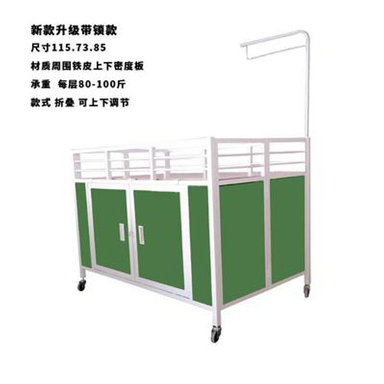 超市促销车甩货车折叠展示架特价特卖促销台服装店花车货架售货车