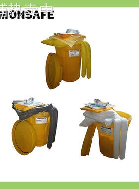 应急处理套装LEMONSAFE 30加仑泄漏应急处理桶套装LSK-30