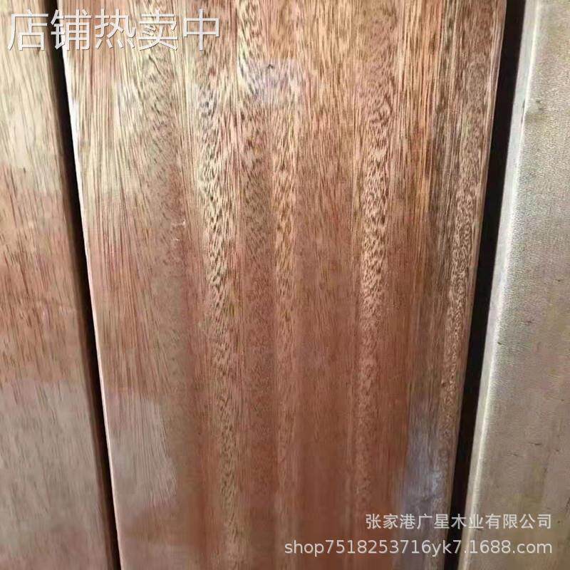 厂家大径剥皮桉板材金丝黄檀实木室内沙发装修家具用木料原木