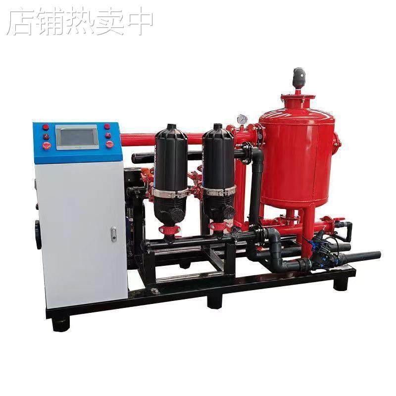 水肥一体化机智能泵房滴灌喷灌首部设备自动反冲洗沙石叠片过厂家