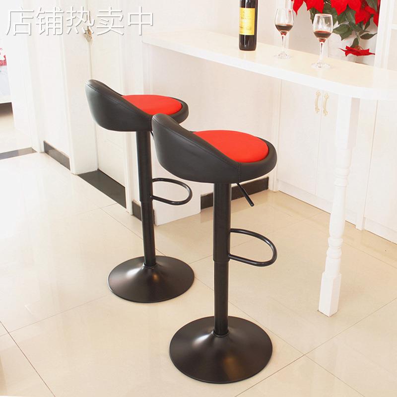 吧台椅 高脚酒吧椅 升降椅子简约家用手机店凳子欧式前台吧凳旋转
