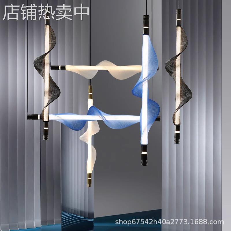 意大利艺术吊灯现代简约创意餐厅吧台北欧商业空间客厅设计师吊灯