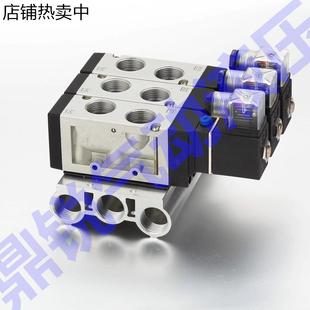 1寸大口径电磁换向阀 1寸电磁阀 4V410 阀板电磁阀