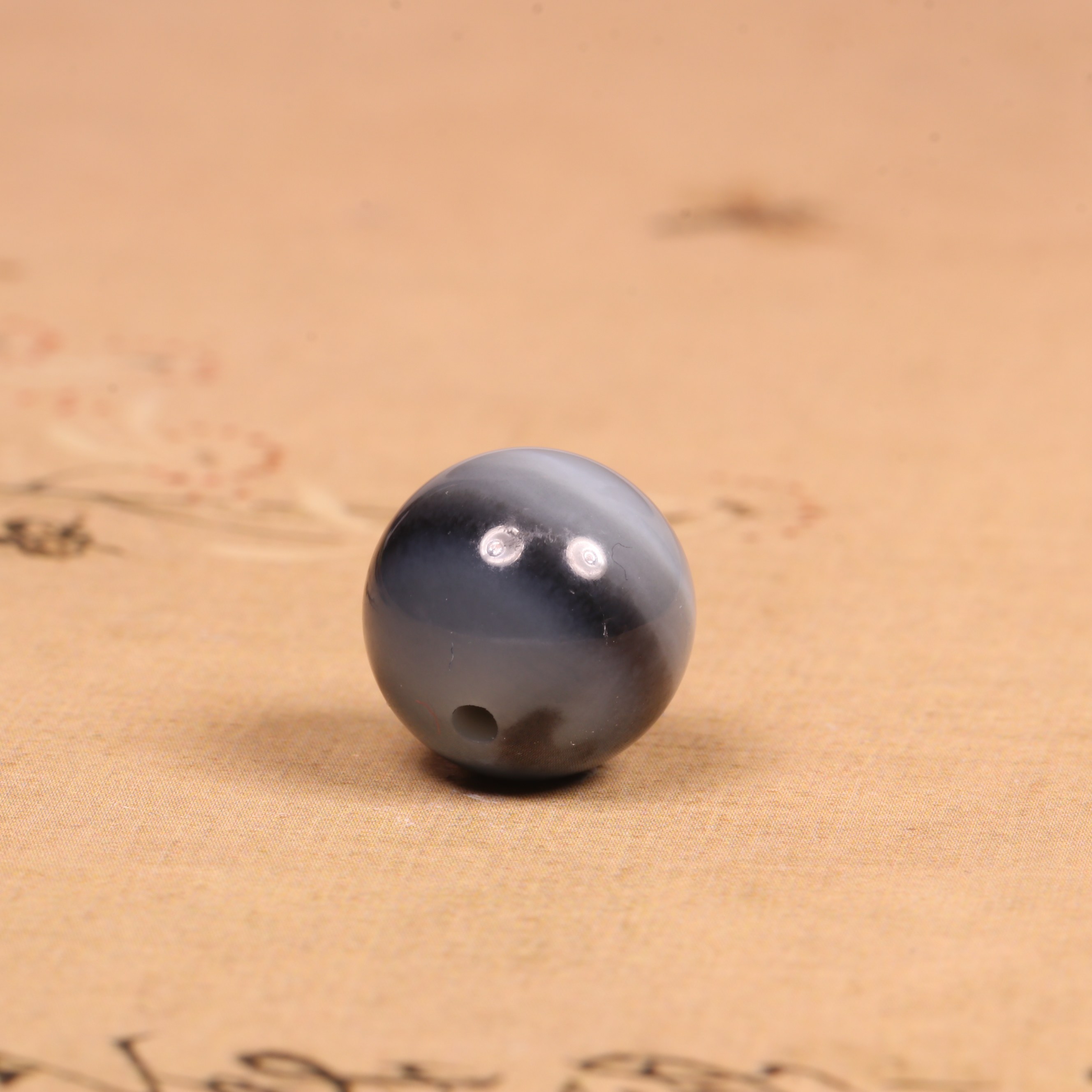 12mm正宗新疆和田玉籽料青花单珠散珠多宝手串配珠珠子,珠宝/钻石/翡翠,手饰,淘宝优惠券,粉丝福利购,淘宝优惠卷