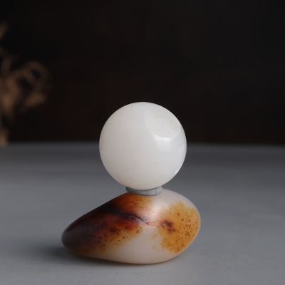 单珠散珠手串新疆和田玉羊脂玉