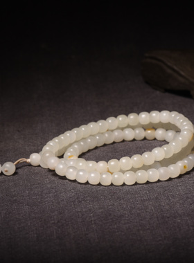 手串项链佛珠新疆和田玉籽料