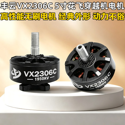 丰云VX2306C电机5寸1950/2450KV
