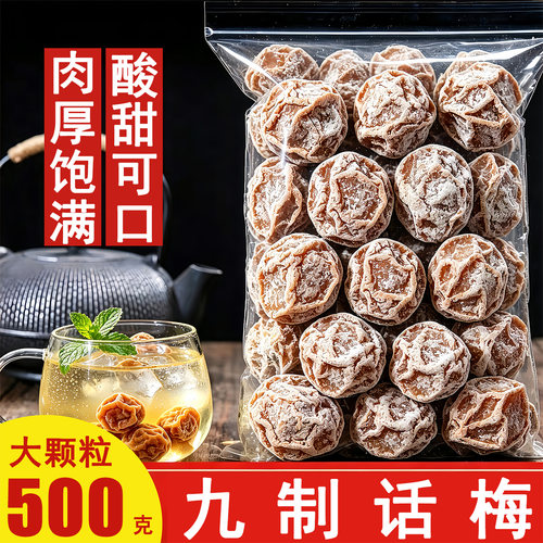 正宗广式九制酸甜咸话梅干