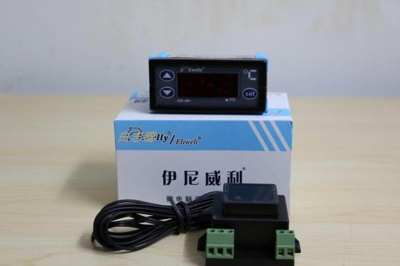 伊尼威利温控 ew-981h 制冷制热海鲜机温控器鱼池机温控器ew981h