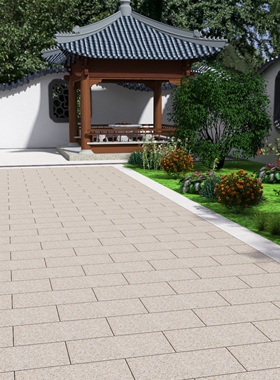 农村院内地砖大气地面火烧面75x150灰色30x30750x1500自己贴瓷砖