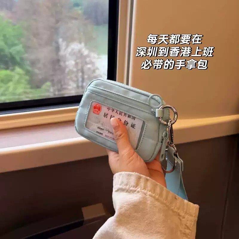 卡包证件收纳包女士随身零钱包卡片夹驾照新款钱包一体便携大容量