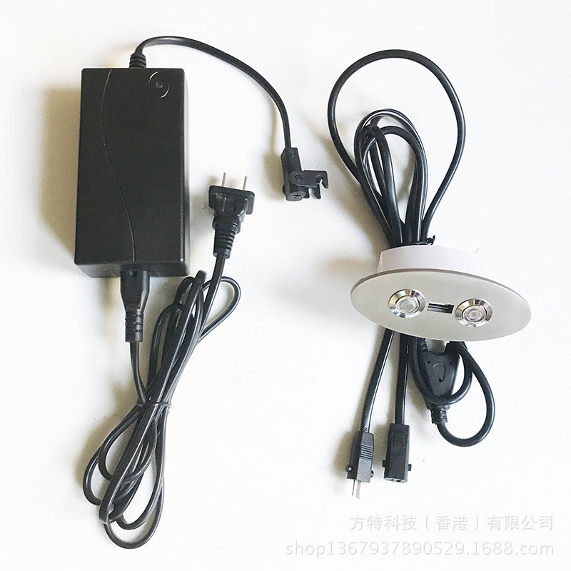 多功能翻身床电动足浴沙发架伸缩液晶屏升降控制器带USB充电插座