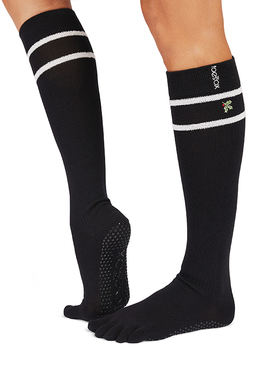 Toesox美国专业瑜伽普拉提五趾防滑小腿袜子8月新款scrunch