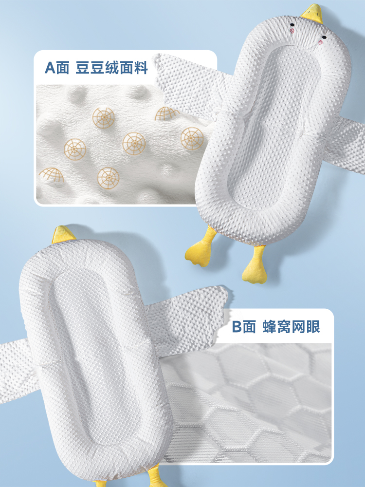 Bed, bed, newborn, anti-pressure, ground awakening, startle, anti-choking, sleeping nest, sleep mat, go out to comfort the baby