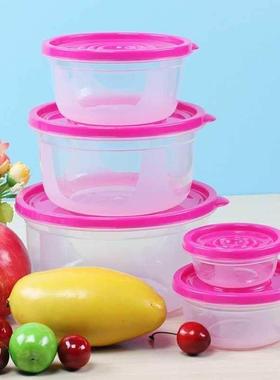 plastic Lunch Box Portable Bowl Food Container Lunchbox