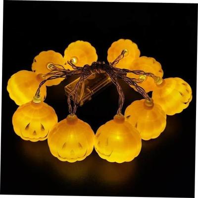 150cm 10LED Halloween LED String Lights Portable Pumpkin Gho