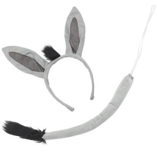 Donkey Costumes Props Cosplay Animal Accessories Animals