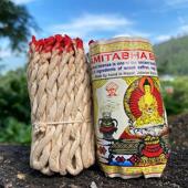 Traditional Nepal Rope 40pcs White Handmade Incense Sage