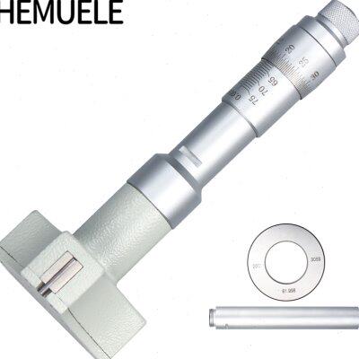 三爪式内径千分尺6-100mm接杆式高精度0.001mm内孔径测量千分卡尺