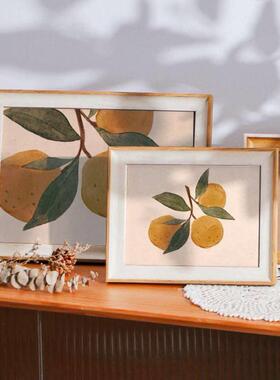 Nordic simple wooden photo frame square picture frames 相框