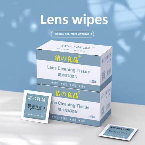 Glasses Cleaner Tissue-Cloth Lens Computer-Screen Wet-Wipes