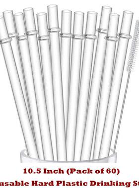 Plastic Drinking Straws Tumblers Mason Jars Reusable