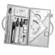 Kit Ruler Geometry Tools Drafting Triangle Drawing Set Compa