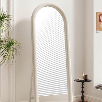 metal frame rack full-body mirror wall mirrow Bedroom mirror