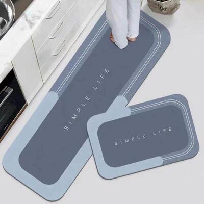 Long Kitchen Mat Bath Carpet Floor Mat Doormat Absorbent Ru