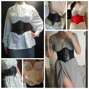 Belts Leather Fashion Body Wide Slimming Waistband Corset