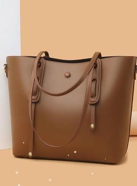 tendy Catfish Winged Bag Cow Wax Leather Double Front Leathe