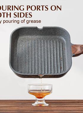 Nonstick Grill Pan for Stove Tops Skillet Versatile Griddle