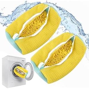 Zipper shoe bag washing machine easy to clean