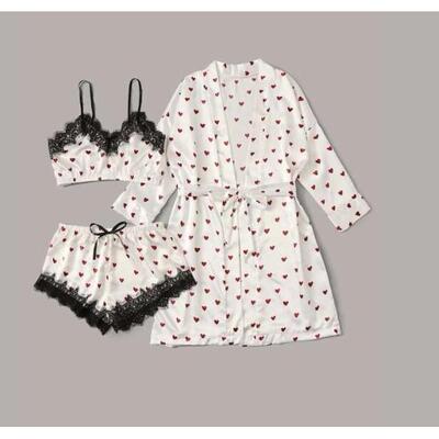 Sexy pajamas home underwear suspenders 2-piece set睡衣套装