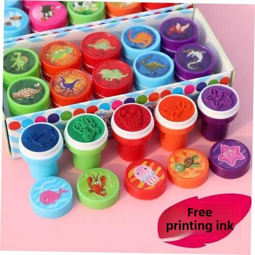 Assorted Stamps for Kids Self-ink Stamps Children Toy Stamps