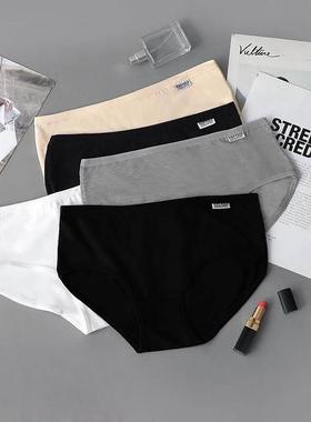 5Pack Women's Sexy Underwear -Lace Band Cotton Thong Pan