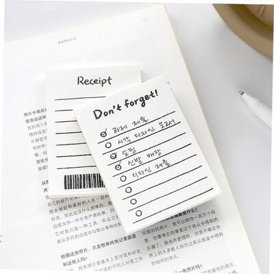 50Sheets/Pack Receipt Planner Pad Student School Stationery